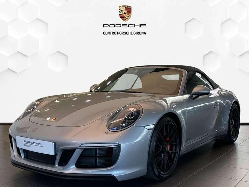 Plateado Usado 2017 Porsche 911 Carrera 4 GTS Descapotable | 135.000 € (Precio justo) - Imagen 1/4