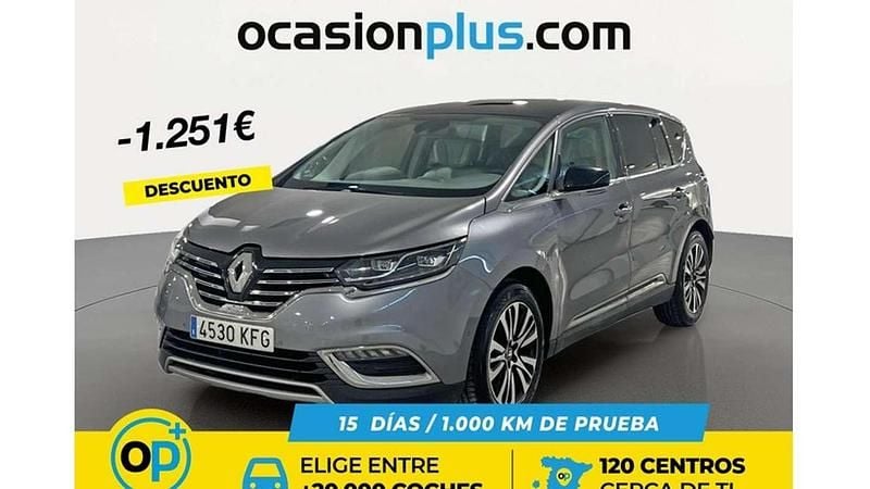 Usado Renault Espace Initiale Paris 160 CV (117 kW) 2017 Gris Monovolumen