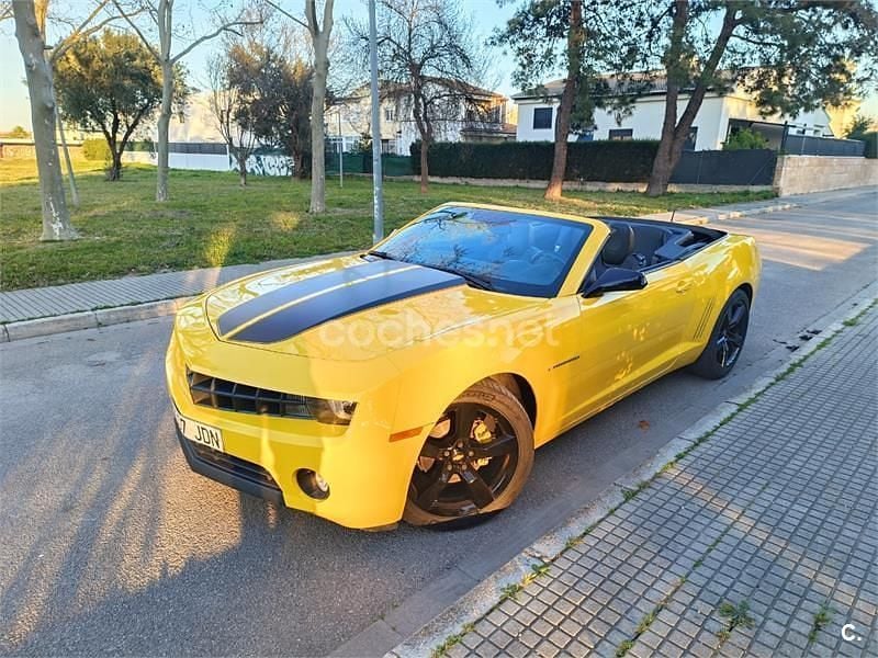 Usado Chevrolet Camaro 432 CV (317 kW) 2011 Amarillo Descapotable