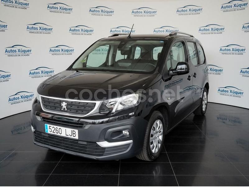 Usado Peugeot Rifter Allure 102 CV (75 kW) 2020 Negro Monovolumen