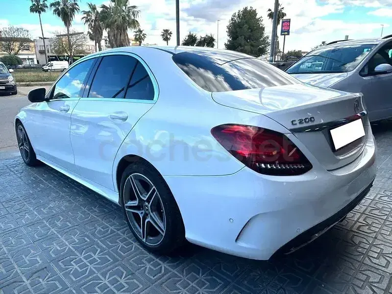 Usado Mercedes C200 184 CV (135 kW) 2019 Blanco Berlina