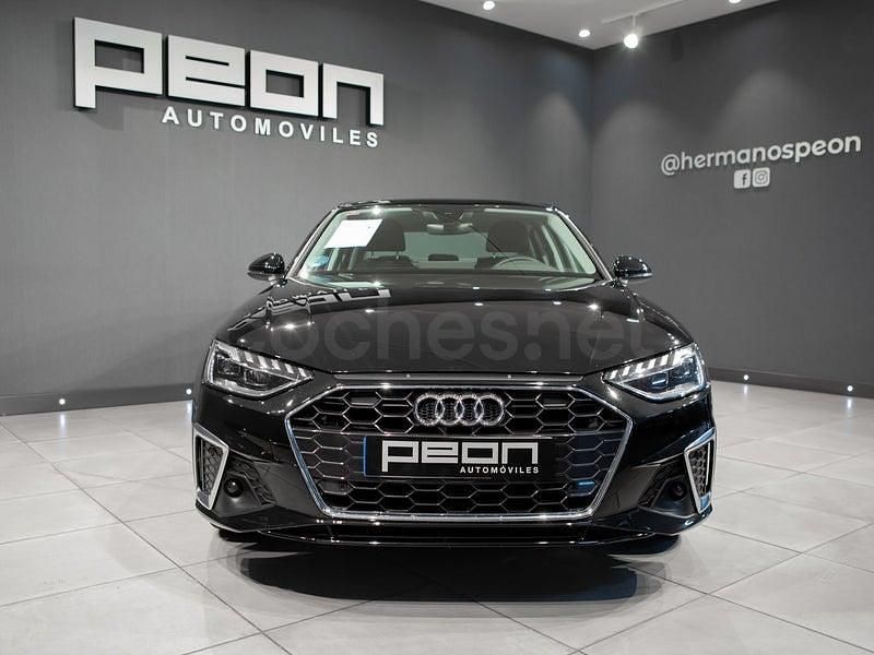 Usado Audi A4 S-Line 163 CV (119 kW) 2021 Negro Berlina