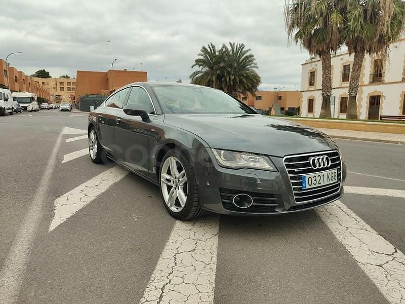 Usado Audi A7 Sportback S-Line 204 CV (150 kW) 2012 Verde Utilitario