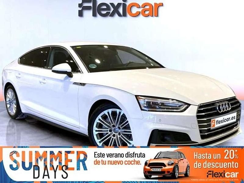 Blanco Usado 2018 Audi A5 Sportback Sport Berlina | 22.990 € (Precio justo) - Imagen 1/4