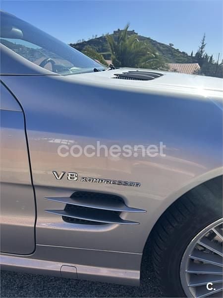 Usado Mercedes SL55 AMG AMG 476 CV (350 kW) 2002 Gris / plata Descapotable