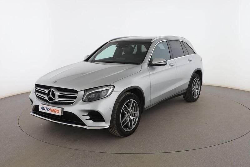 Gris Usado 2019 Mercedes GLC250 AMG line SUV | 34.699 € (Precio justo) - Imagen 1/3