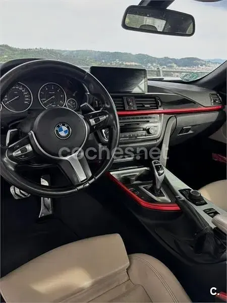 Usado BMW 420 184 CV (135 kW) 2015 Gris / plata Descapotable