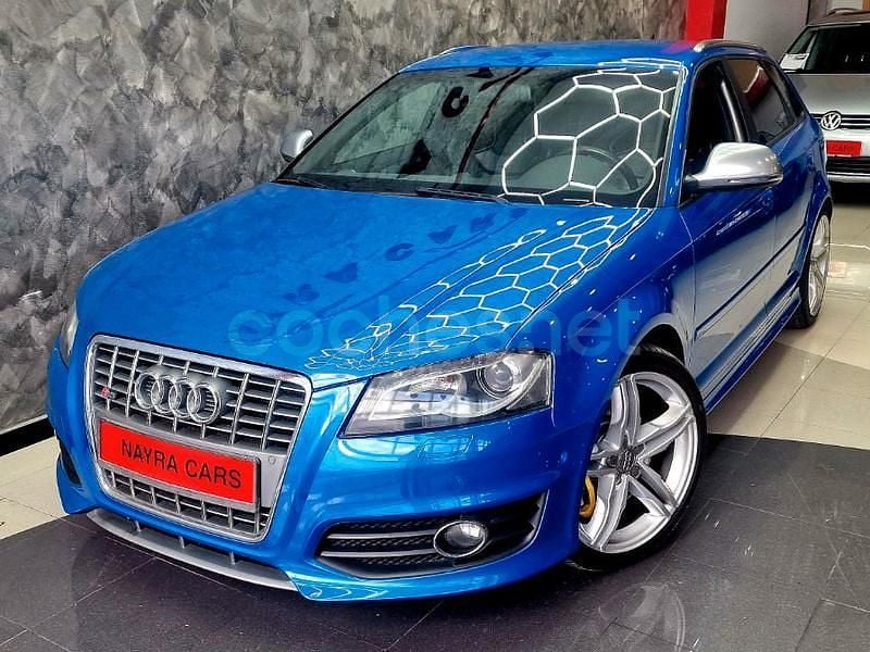 Usado Audi S3 265 CV (194 kW) 2009 Azul Berlina