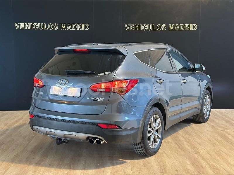 Usado Hyundai Santa Fe 197 CV (144 kW) 2014 Gris / plata SUV