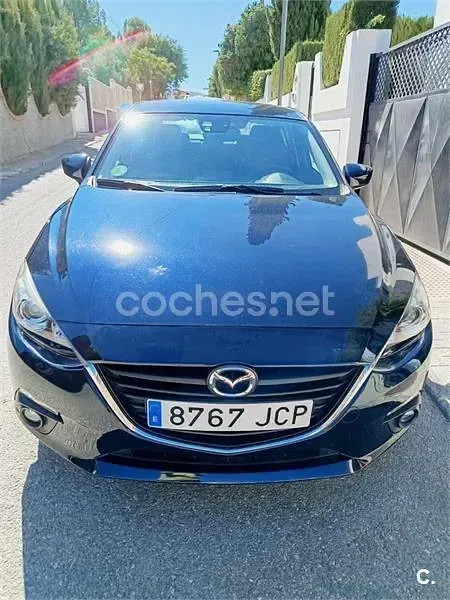 Usado Mazda 3 Style 150 CV (110 kW) 2015 Azul Berlina