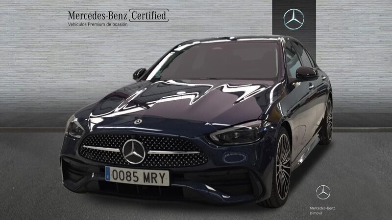 Azul Usado 2024 Mercedes C220 Berlina | 47.900 € (Un poco caro) - Imagen 1/4