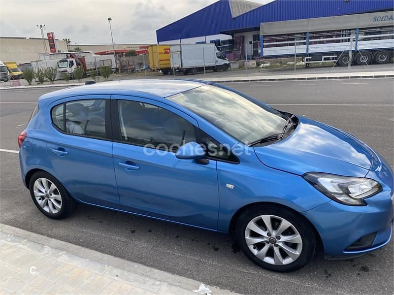 Usado Opel Corsa Selective 90 CV (66 kW) 2018 Azul Utilitario
