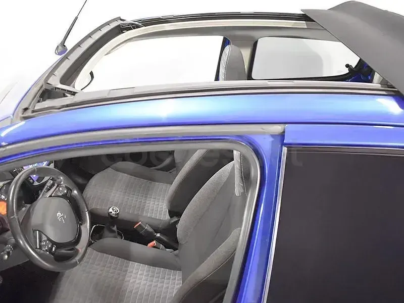 Usado Peugeot 108 Allure 72 CV (52 kW) 2021 Azul Descapotable