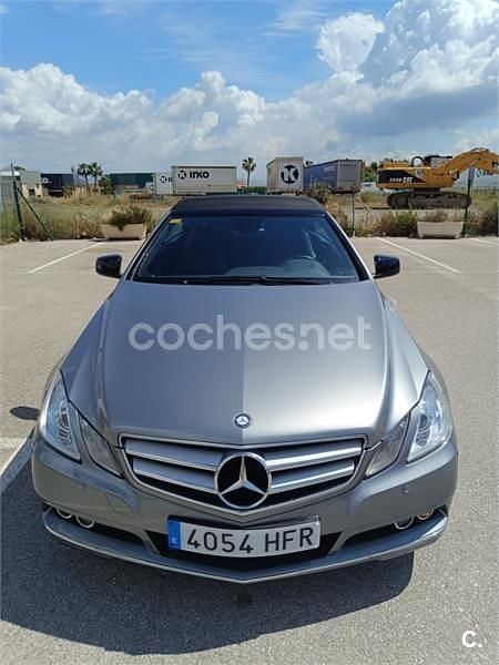 Usado Mercedes E350 Avantgarde 231 CV (169 kW) 2012 Gris / plata Descapotable
