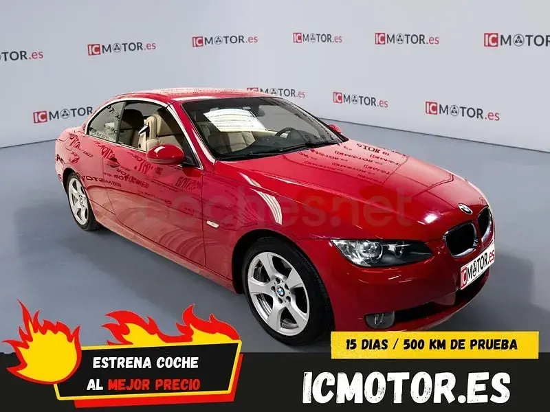 Usado BMW 320 Cabriolet Comfort Edition 170 CV (125 kW) 2007 Rojo Descapotable
