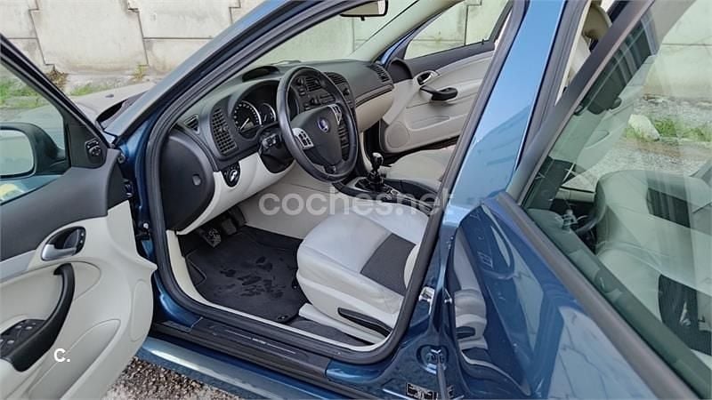 Usado Saab 9-3 Vector 150 CV (110 kW) 2006 Azul Berlina
