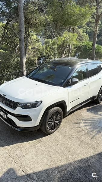 Blanco Usado 2021 Jeep Compass SUV | 25.000 € (Caro) - Imagen 1/4