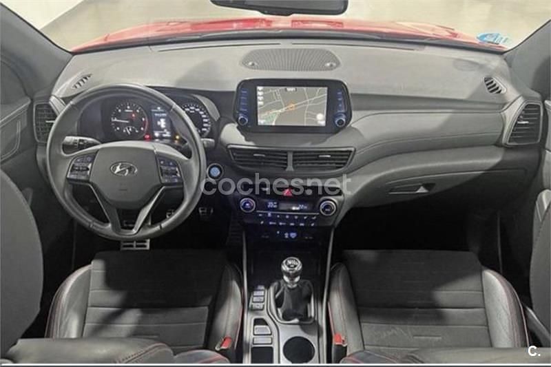 Usado Hyundai Tucson N Line 136 CV (100 kW) 2019 Rojo SUV