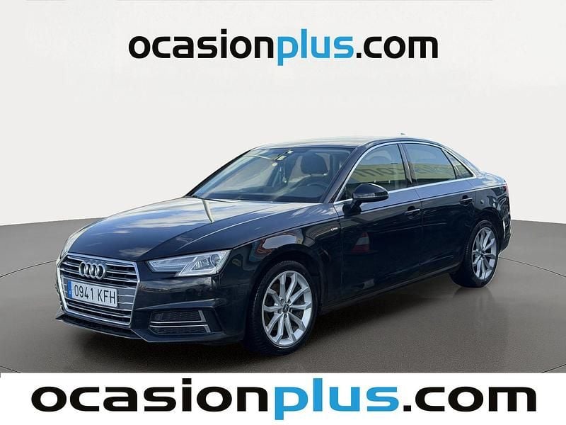 Usado Audi A4 S-Line 122 CV (89 kW) 2017 Negro Berlina