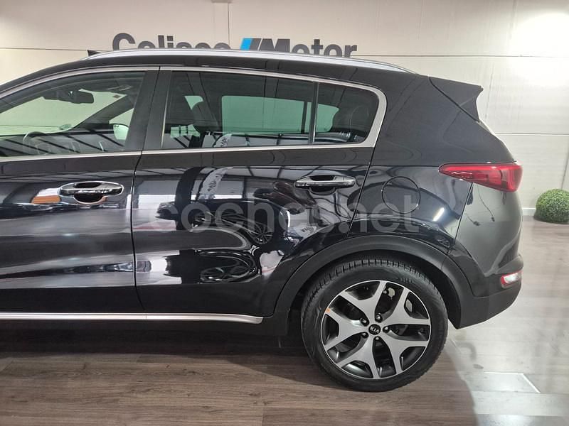 Usado Kia Sportage GT-Line 177 CV (130 kW) 2017 Negro SUV