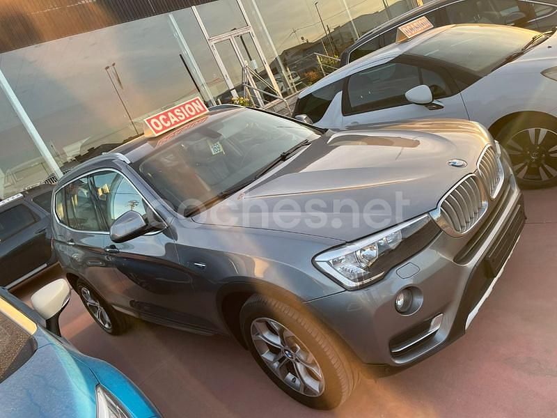 Usado BMW X3 150 CV (110 kW) 2015 Gris / plata SUV