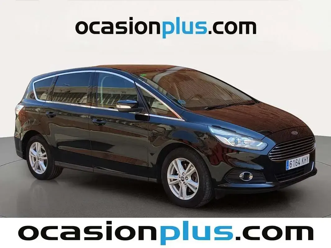 Usado Ford S-MAX Titanium 150 CV (110 kW) 2018 Negro Monovolumen