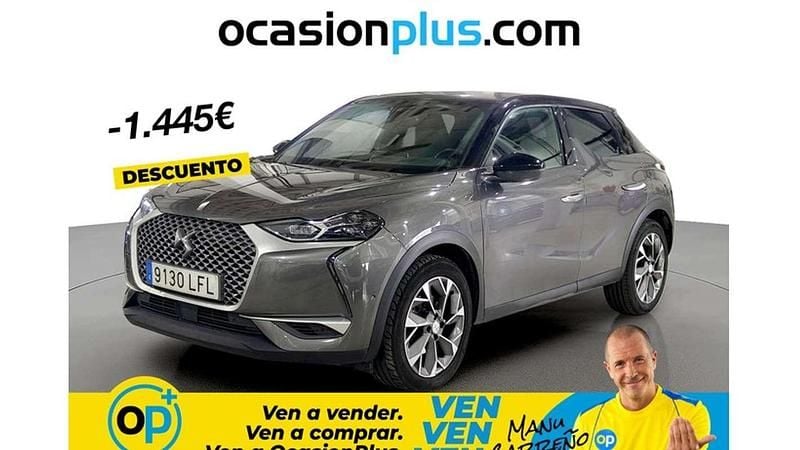 Usado DS Automobiles DS3 Crossback E-Tense Grand Chic 100 kW (136 CV) 2020 Gris SUV
