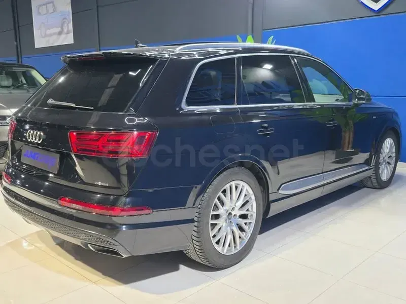 Usado Audi Q7 S-Line 272 CV (200 kW) 2017 Negro SUV
