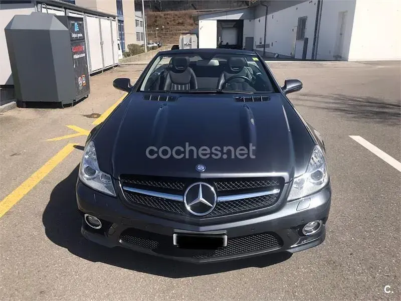 Usado Mercedes SL350 315 CV (231 kW) 2011 Gris / plata Descapotable