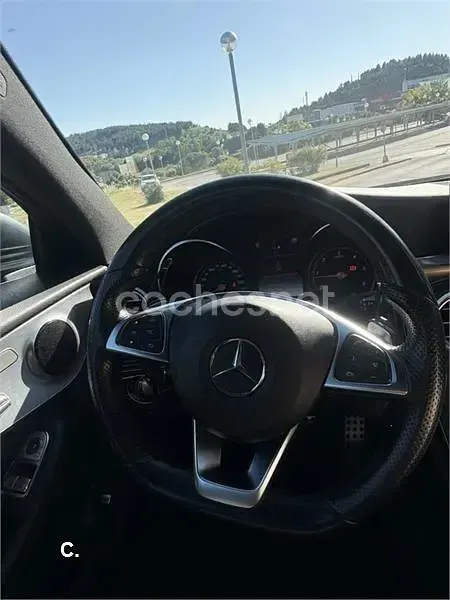 Usado Mercedes C220 AMG line 170 CV (125 kW) 2017 Gris / plata Coupe