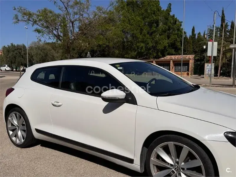 Usado VW Scirocco 140 CV (102 kW) 2009 Blanco Coupe