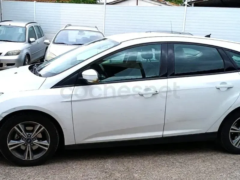 Usado Ford Focus 115 CV (84 kW) 2014 Blanco Berlina