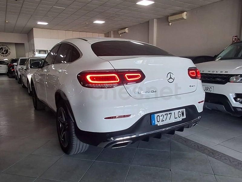 Usado Mercedes GLC220 194 CV (142 kW) 2020 Blanco Coupe