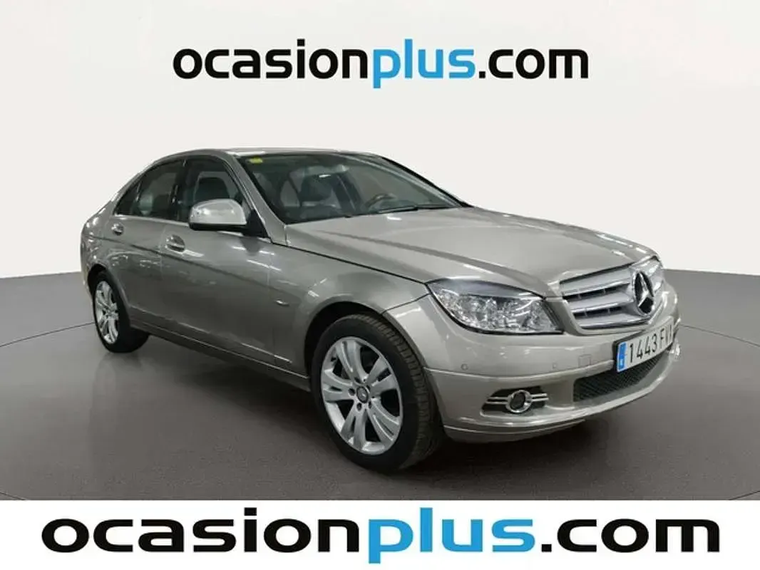 Usado Mercedes C350 Avantgarde 272 CV (200 kW) 2007 Plateado Berlina