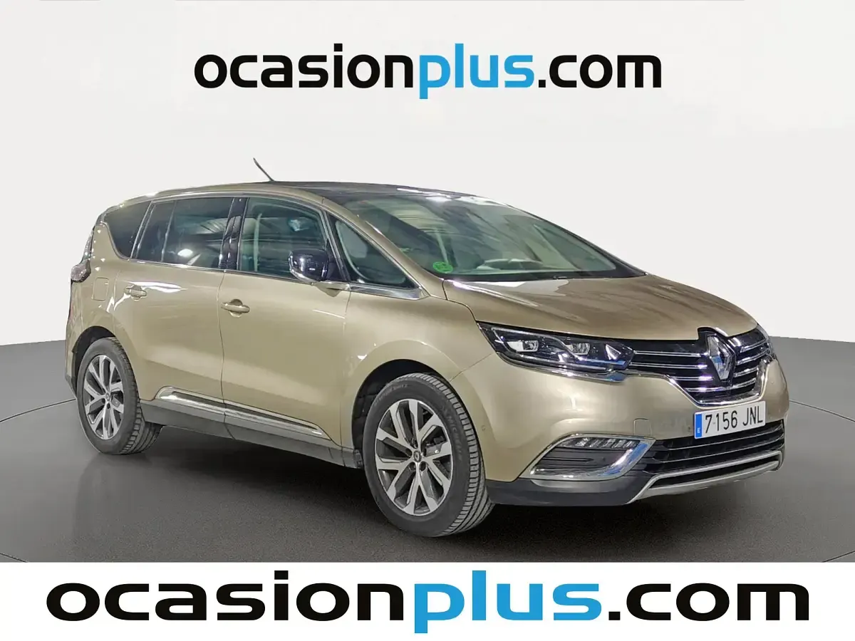 Usado Renault Espace Zen 200 CV (147 kW) 2016 Beige Monovolumen