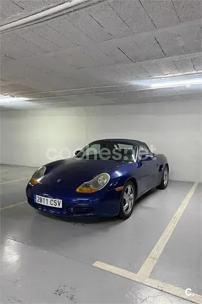 Usado Porsche Boxster 204 CV (150 kW) 1997 Azul Descapotable