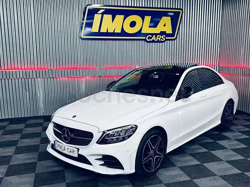 Usado Mercedes C200 160 CV (117 kW) 2020 Blanco Berlina