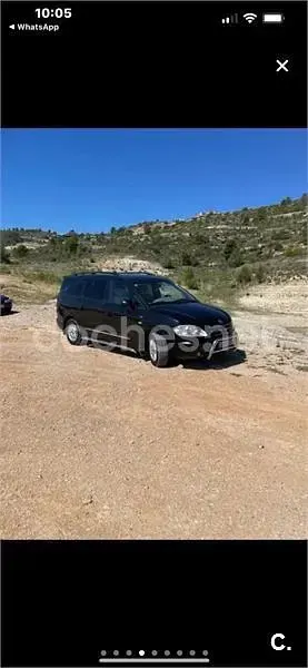 Usado SsangYong Rodius Limited 165 CV (121 kW) 2005 Negro Monovolumen