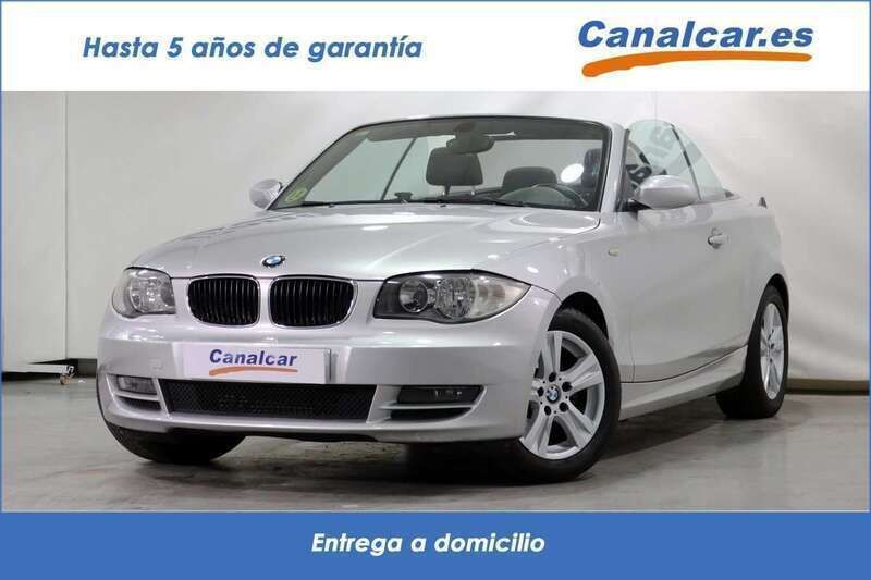 Plateado Usado 2009 BMW 120 Cabriolet Descapotable | 9706 € (Precio justo) - Imagen 1/4