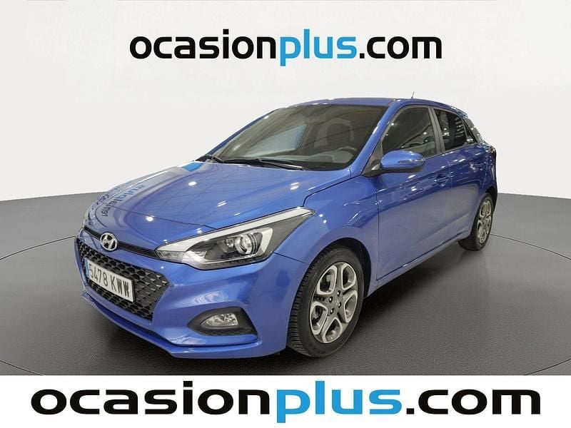 Usado Hyundai i20 100 CV (73 kW) 2019 Azul Utilitario