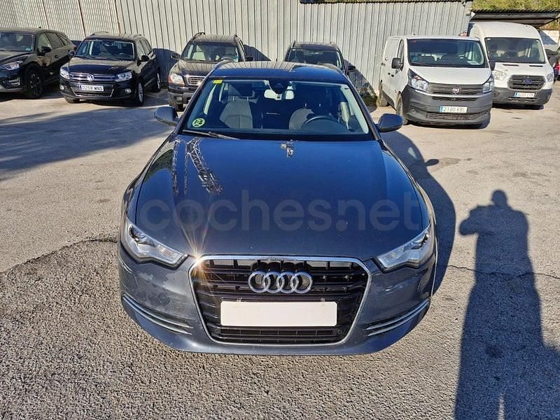 Usado Audi A6 177 CV (130 kW) 2013 Azul Familiar