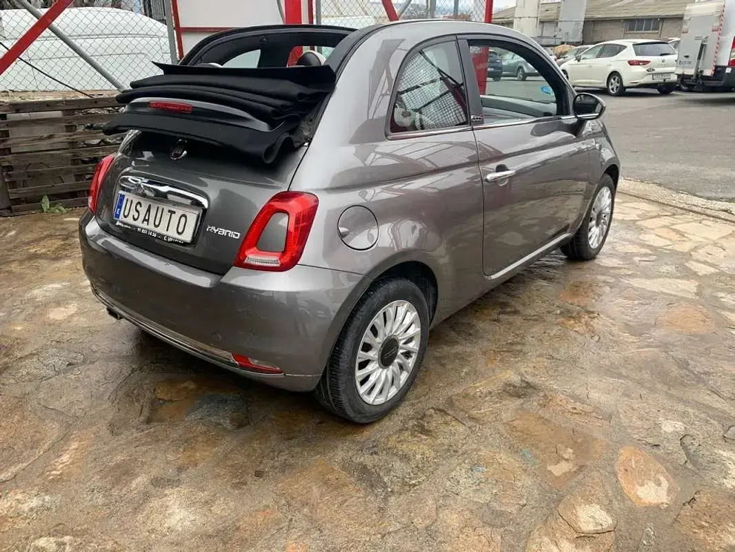Usado Fiat 500C Dolcevita 71 CV (52 kW) 2022 Marrón Descapotable