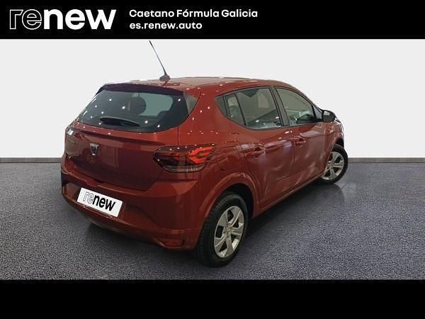 Usado Dacia Sandero Essentiel 101 CV (74 kW) 2022 Rojo Berlina