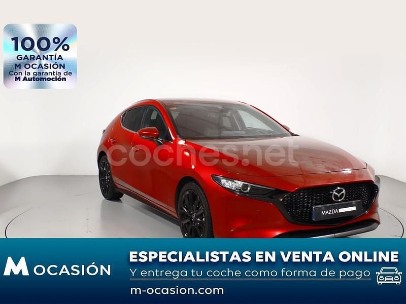 Rojo Usado 2021 Mazda 3 Berlina | 23.900 € (Caro) - Imagen 1/4