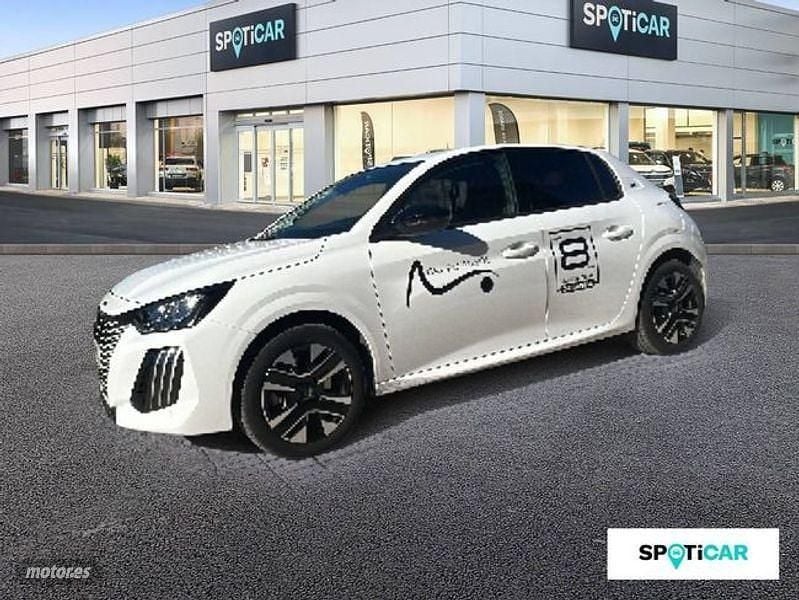 Usado Peugeot e-208 Active 100 kW (136 CV) 2024 Blanco Utilitario