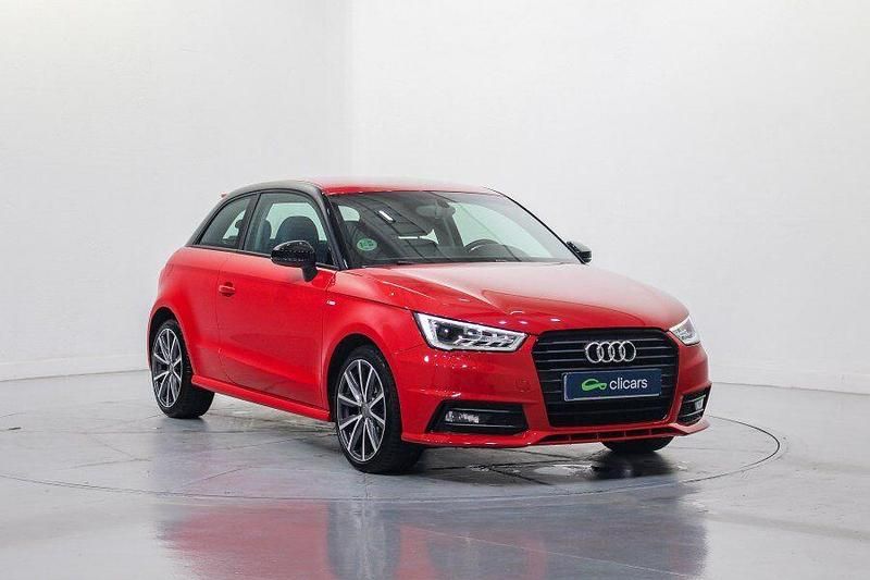 Usado Audi A1 95 CV (69 kW) 2016 Rojo Utilitario