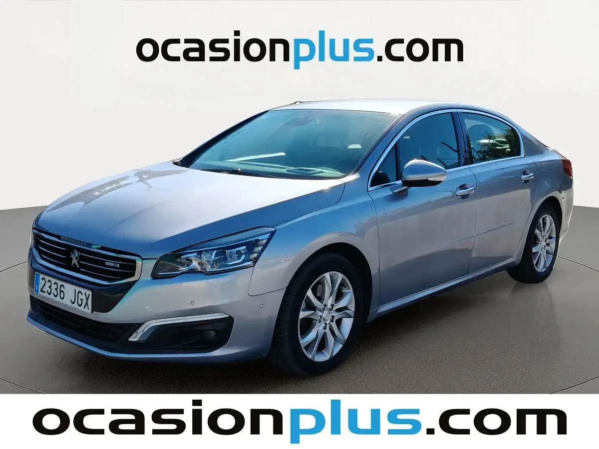 Usado Peugeot 508 Allure 150 CV (110 kW) 2015 Gris Berlina