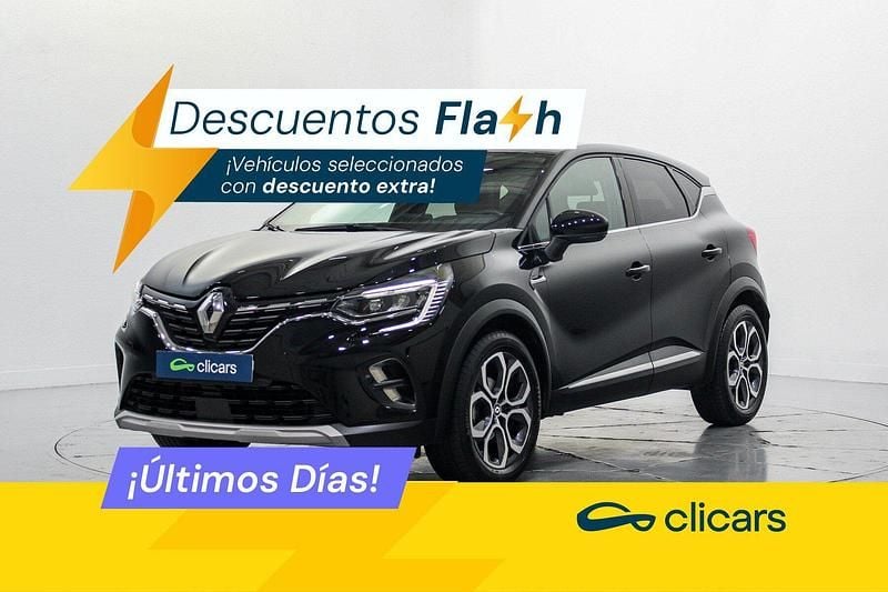 Negro Usado 2023 Renault Captur Techno SUV | 20.490 € (Precio justo) - Imagen 1/4