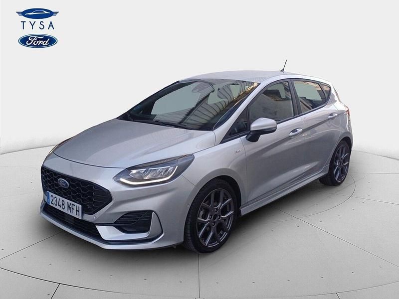 Gris Usado 2023 Ford Fiesta ST-Line Berlina | 15.995 € (Un poco caro) - Imagen 1/4