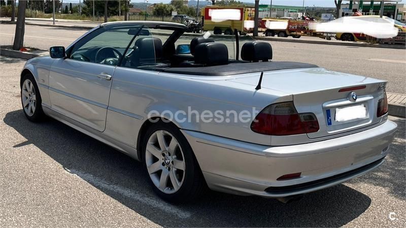Gris / plata Usado 2002 BMW 320 Cabriolet Descapotable | 7200 € (Buen precio) - Imagen 1/4